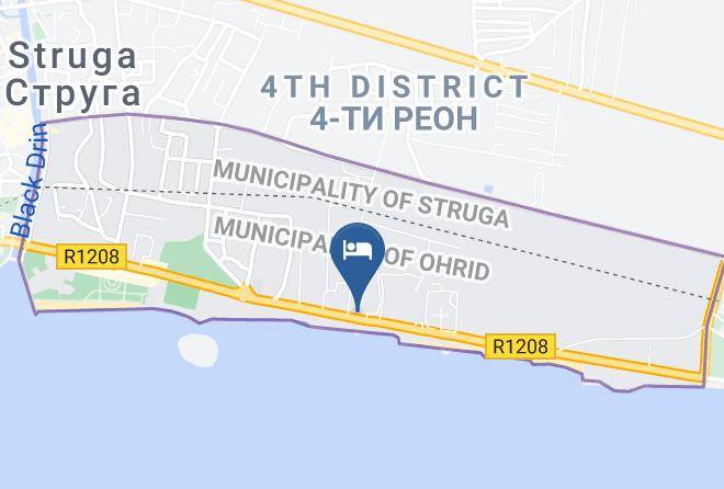 Struga - Vila Europa Struga Maps