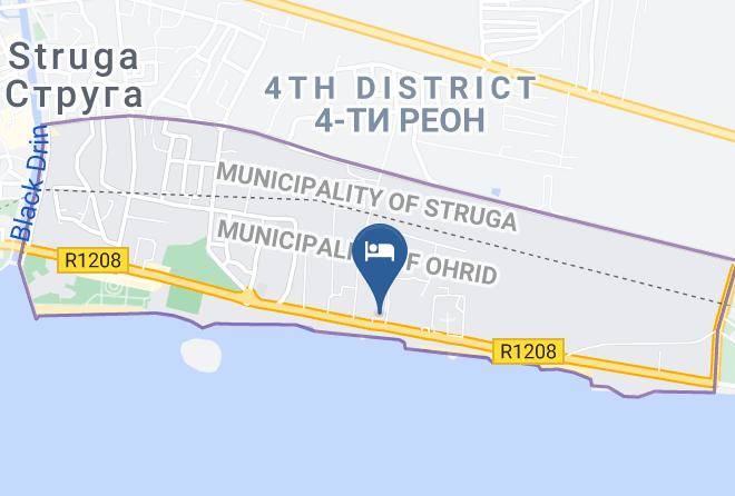Struga - Vila Europa Maps