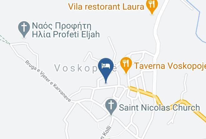 Korce - Vila Falo Maps