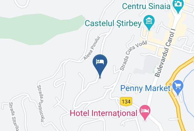 Sinaia - Vila Felix Maps