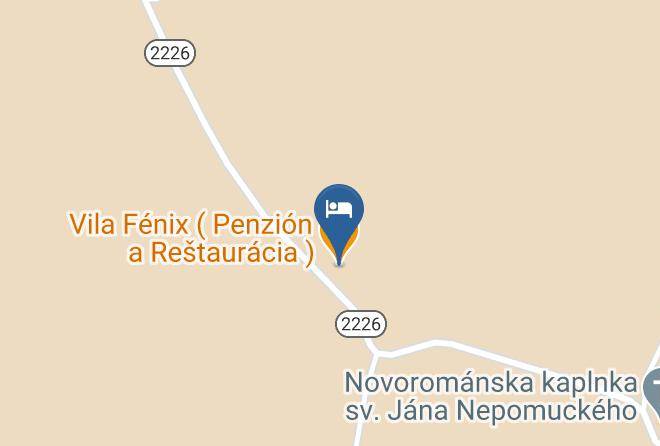 Ruzomberok - Vila Fenix Maps
