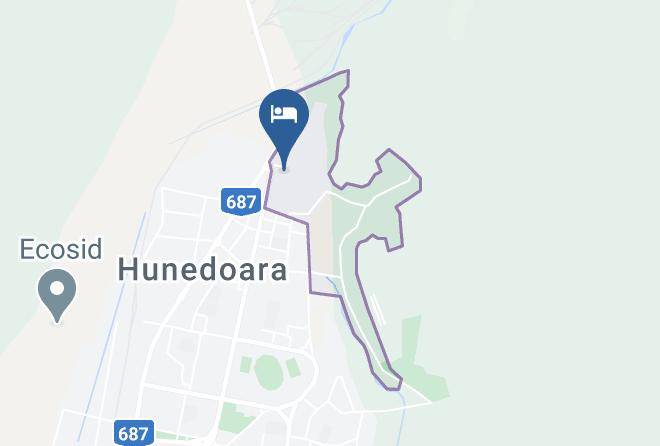 Hunedoara - Vila Flamingo Maps