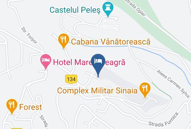Sinaia - Vila Floare De Colt Maps