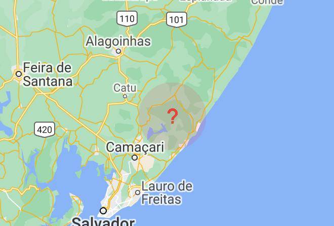 Mata De Sao Joao - Pousada Paradise Maps