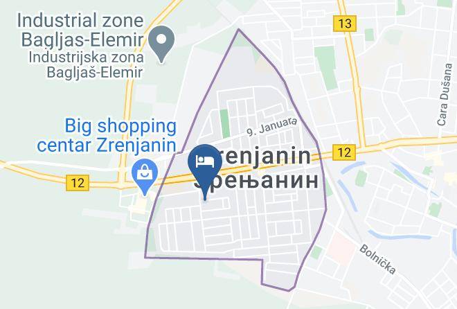 Srednje Banatski - Vila Florida Maps