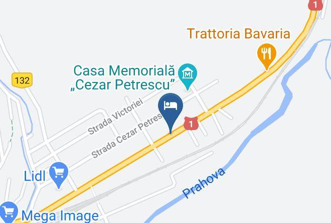 Busteni - Vila Foisor Maps
