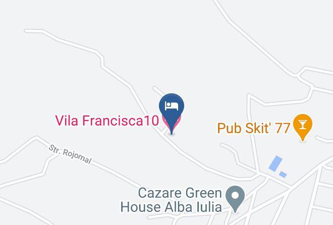 Alba Iulia - Vila Francisca10 Maps