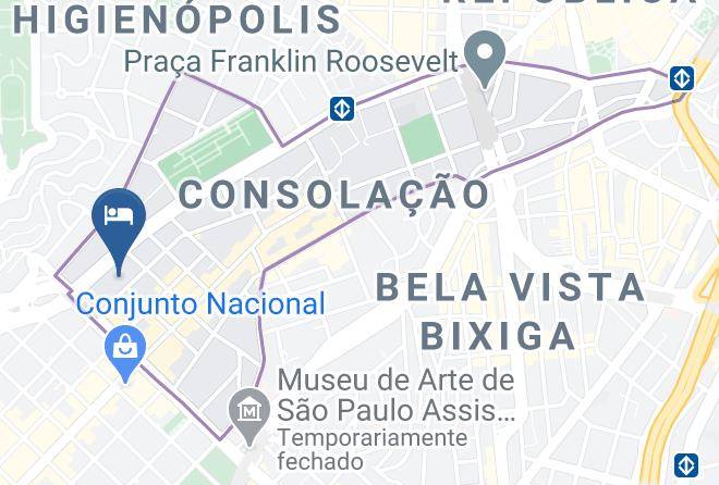 Sao Paulo Solacao - Vila Gale Paulista Maps