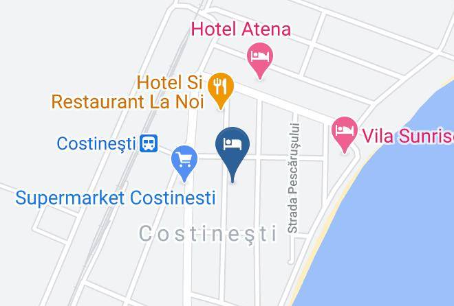 Costinesti - Vila Gama Maps