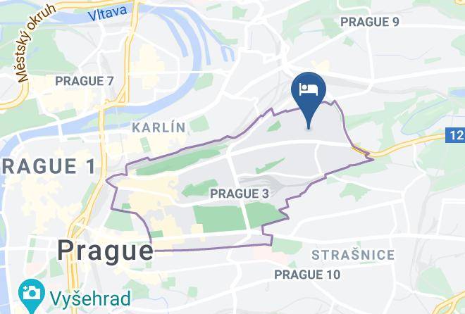 Prague - Vila Garni Maps
