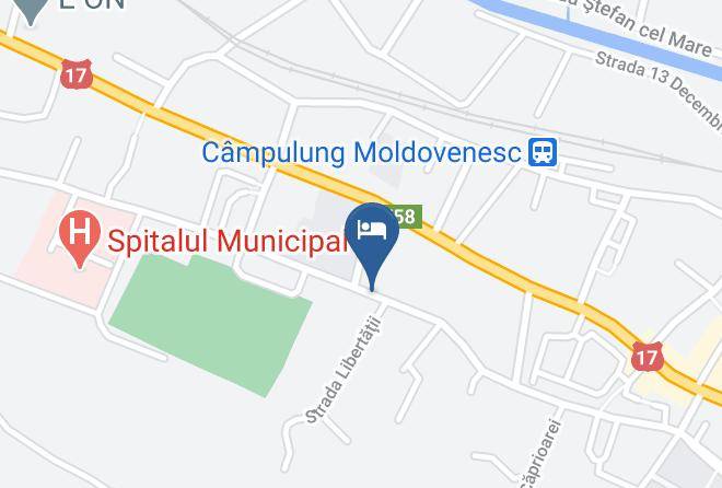 Campulung Moldovenesc - Vila Genia Maps