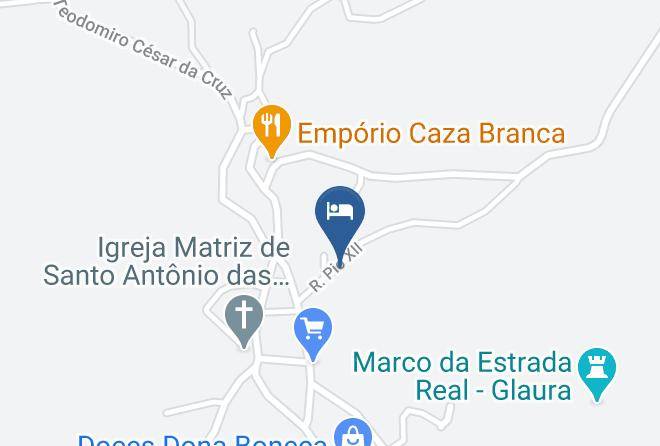 Vila Glaura Map