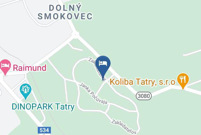 Poprad - Vila Grand Maps