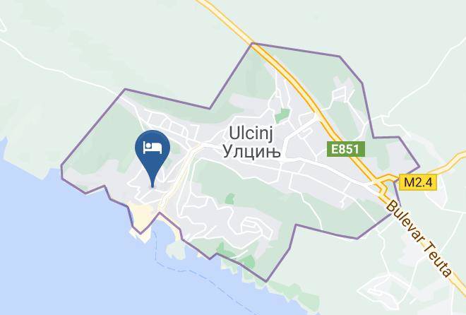 Ulcinj - Vila Guci Maps