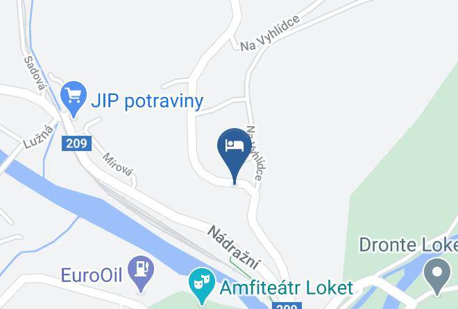 Sokolov - Vila Hana Maps