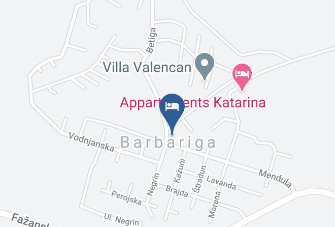 Vodnjan - Vila Helena Maps