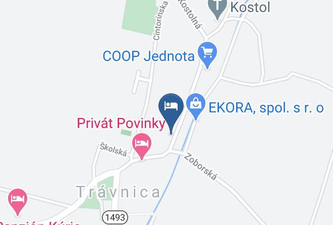 Nove Zamky - Vila Hermina Maps