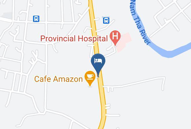 Louang Namtha - Vila Hotel Maps