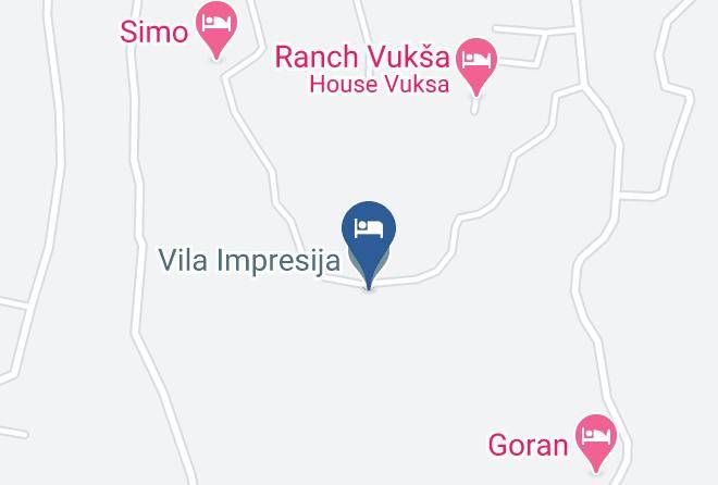 Juzno Backi - Vila Impresija Maps