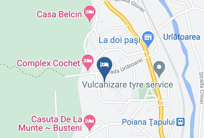 Busteni - Vila Ioana Maps