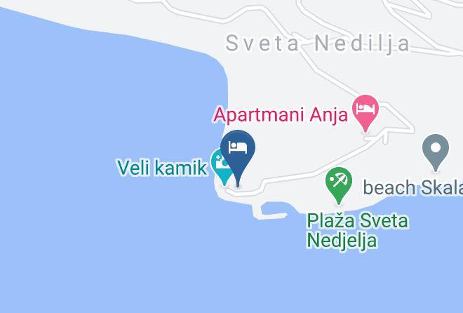 Hvar - Vila Irming Maps