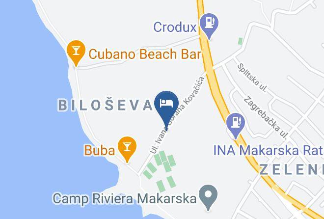 Makarska - Vila Ivano Maps
