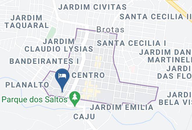 Brotas - Vila Jacare Maps
