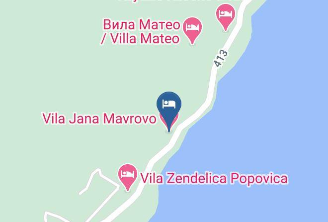 Mavrovo And Rostusa Municipality - Vila Jana Mavrovo Maps