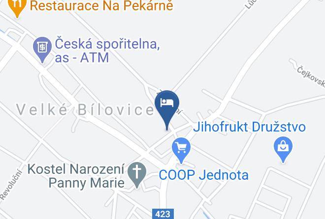 Breclav - Vila Jarmila Maps