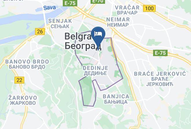 Belgrade City - Vila Jelena Maps