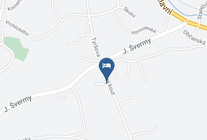 Jablonec Nad Nisou - Vila Jelenka Maps