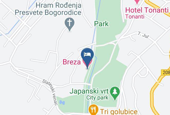 Raski - Vila Jezero Kopaonik Maps