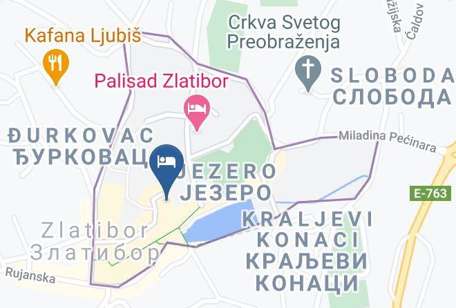 Zlatiborski - Vila Jezero Maps
