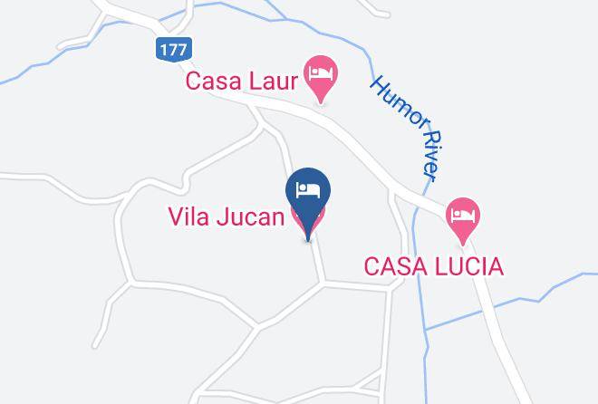 Manastirea Humorului - Vila Jucan Maps