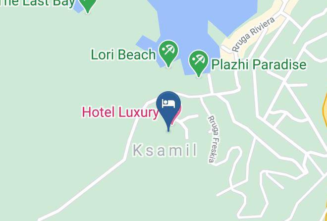 Saranda - Vila Juna Ksamil Maps