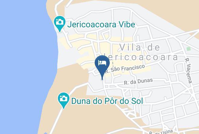 Pousada Vila Kalango Hotel Jericoacoara Map
