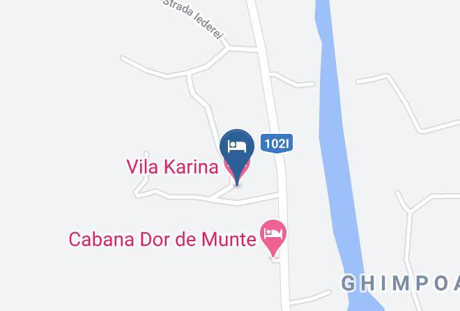Valea Doftanei - Vila Karina Maps