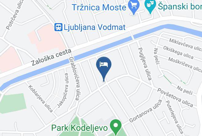 Ljubljana - Vila Kodeljevo Maps