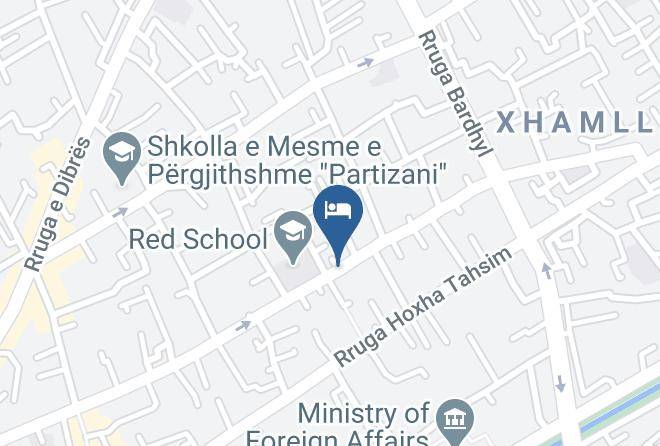 Tirana - Vila Korani Maps