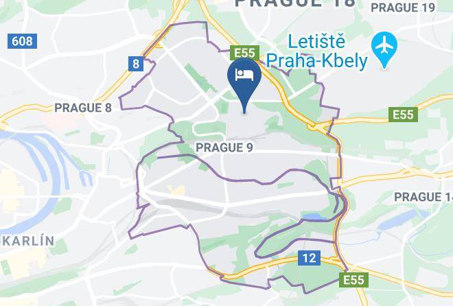 Prague - Vila Krocinka Maps
