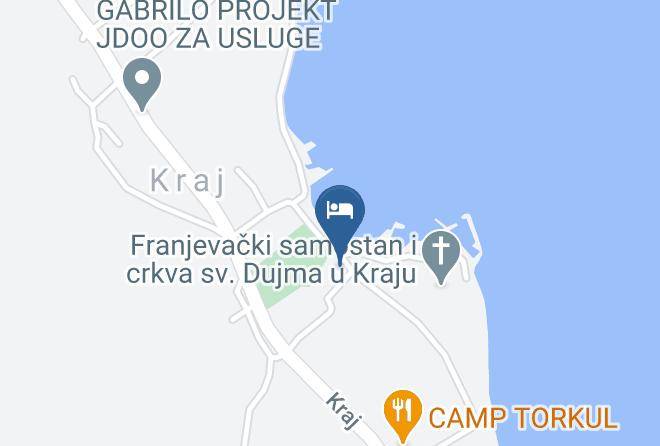 Pasman - Vila Kruna Maps