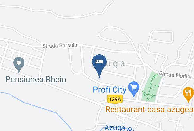 Azuga - Vila La Gabi Maps