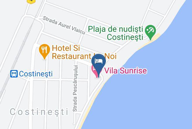 Costinesti - Vila La Playa Maps