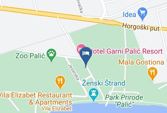 Central Serbia - Vila Lago Maps