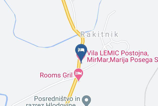 Postojna - Vila Lemic Maps