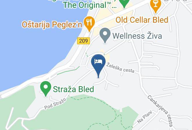 Bled - Vila Lipa Maps