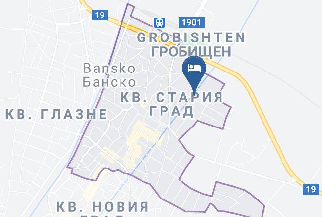 Bansko - Vila Lirik Maps