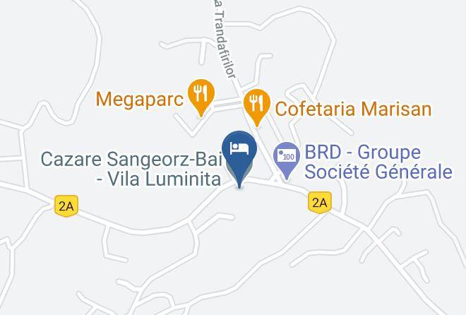 Sangeorz Bai - Vila Luminita Maps