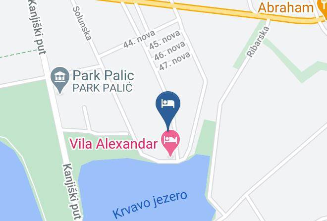 Central Serbia - Vila Madams Palic Serbia Maps