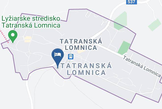 Poprad - Vila Mala Marta Maps